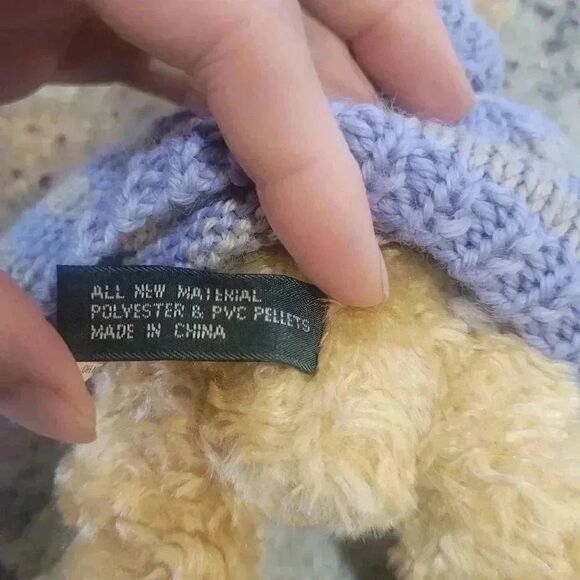 𝅺Boyd's Bears 8" Stuffed Animal Teddy Bear w Striped Sweater - Picture 6 of 9